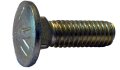 Small Parts 3716c8 3 -16 X 1 Carriage Bolt Grade 8 Fully Threaded Zinc Yellow Pack Of 25 