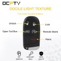 Ocpty Remotes Key Fob For Chrysler 200 300 Dodge Charger Challenger 2015-2017 M3m-40821302 2 Pcs
