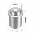 Uxcell Door Cabinet Closet Drawer 10mm Dia Stainless Steel Ball Catch Latch Catcher 2pcs