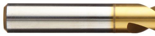 A5109 64 Adx Jobber Drill Bit 9 In High Speed Steel With Tin Coating 130 Degrees Point Angle Round Shank 70 Mm Length