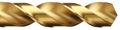 A5109 64 Adx Jobber Drill Bit 9 In High Speed Steel With Tin Coating 130 Degrees Point Angle Round Shank 70 Mm Length