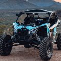Side View Mirrors For Can Am Maverick X3 Max Xrs Xds Turbo R Rr 2017 2026 Adjustable Foldable Convex Mirror Set 7 In X 3 5 
