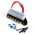6-gang Atc Fuse Distribution Block Automotive Atv Golf Cart Fbatc614h