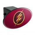 The Flash Tv Series Logo Oval Tow Trailer Hitch Cover Plug Insert