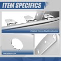 Auto Dynasty Rear Bumper End Caps Cover With Parking Sensor Holes Compatible Silverado Sierra 1500 2500hd 3500hd Fleetside