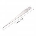 Uxcell Taper Guage 1-15mm Stainless Steel Feeler Welding Gauge Gap Hole Measuring Tool