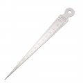 Uxcell Taper Guage 1-15mm Stainless Steel Feeler Welding Gauge Gap Hole Measuring Tool