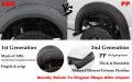 G-plus Front Right Side Fender Flare Wheel Molding Trim Compatible With 2011-2015 Kia Sorento 2 4l 2359cc L4 Dohc 2014-2015 3