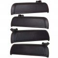 Door Handles Exterior Driver Passenger Side Replacement Fit 1995-1998 Tercel Outside Texture Black 4pcs 