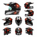 Tcmt Dot Youth Kids Motocross Offroad Street Helmet Full Face Motorcycle Atv Dirt Bike Gloves Goggles