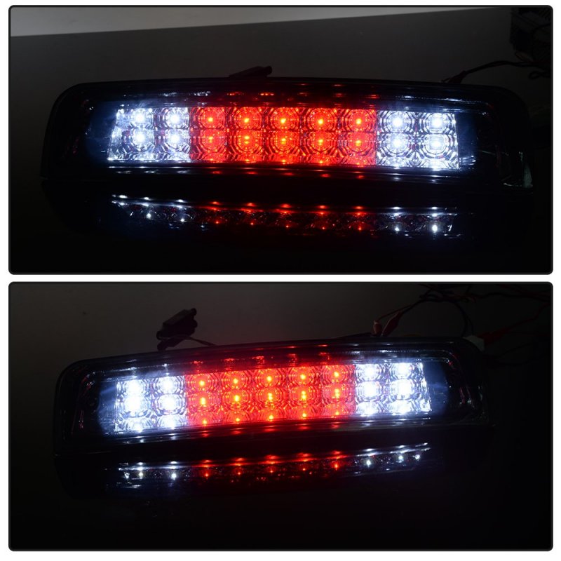 Smoke Led Truck 3rd Third Brake Light Tail Lamp 09-17 For Dodge Ram 1500 10-17 2500 3500