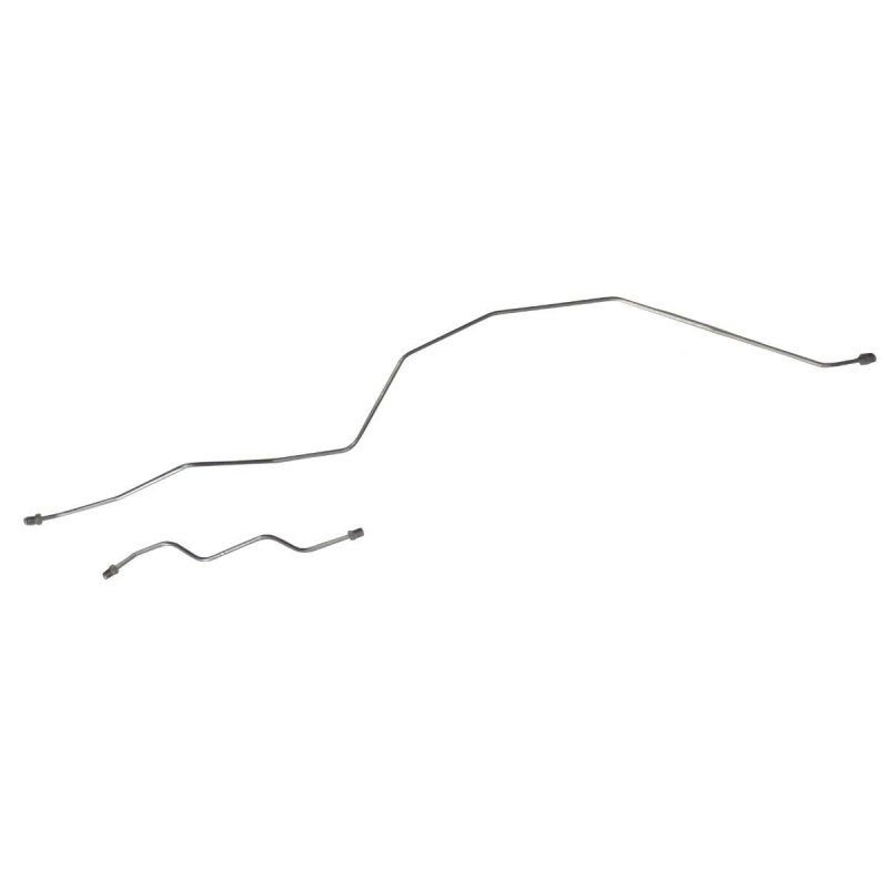 Rear Axle Brake Lines 2pc Stainless Steel For 1999 To 2003 Ford F250 F350 4wd And 2wd Abs Sfrb99r1