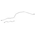 Inline Tube Replacement For 1999-03 Ford F250 F350 4wd 2wd Abs Rear Axle Brake Lines 2pc Stainless 