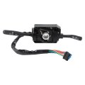 Combination Switch For Wiper And Turn Control Rocker Push Button Electronic Black