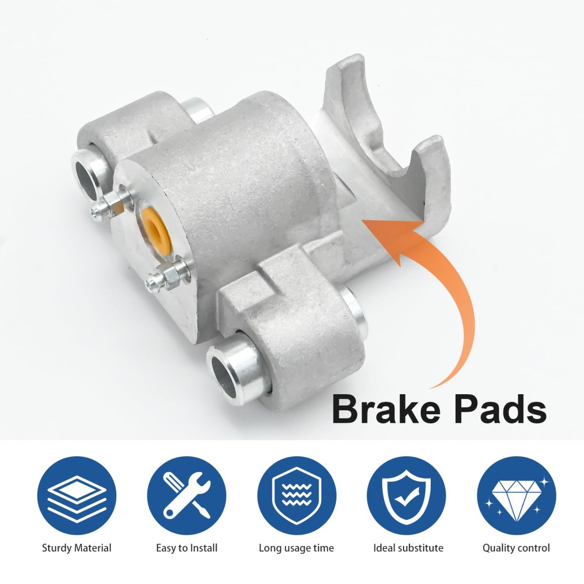 Am134790 Disk Brake Caliper Assembly Replacement For John Deere A3 T M Gator And 4x2 4x4 Hpx Tx Xuv Utility Vehicles