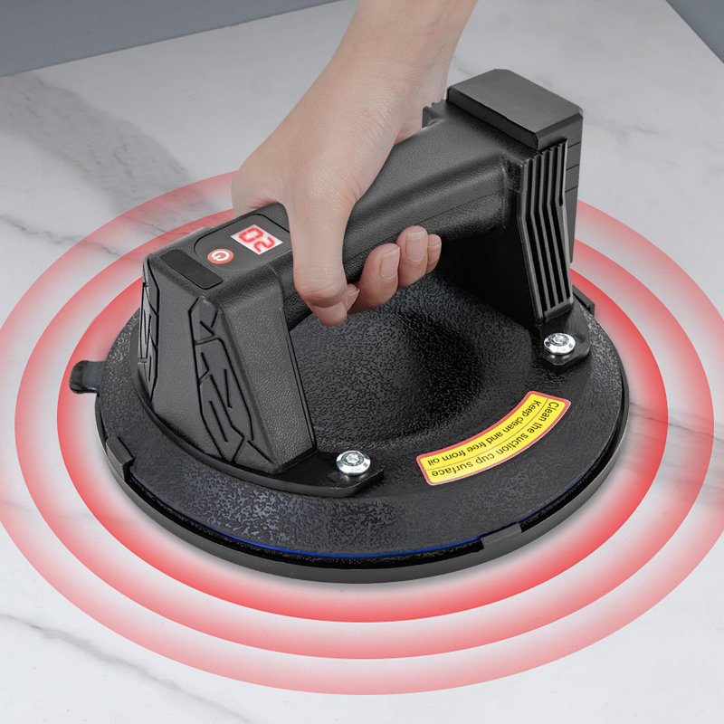 8 Glass Suction Cup Lifter With Handle Electric Vacuum Glass Tile Sucker