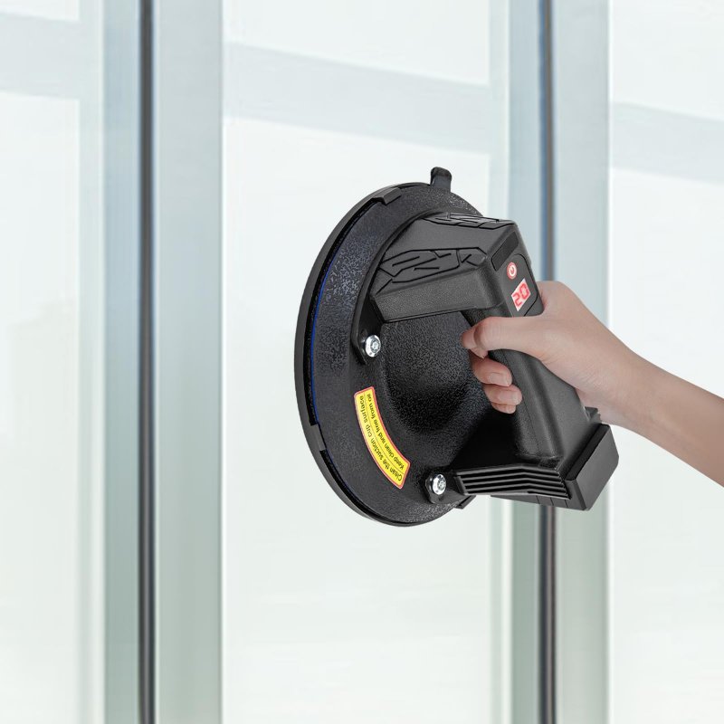 8 Glass Suction Cup Lifter With Handle Electric Vacuum Glass Tile Sucker