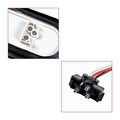 White 22 Led Rear Tail Reverse Backup Light W Wiring Plug For Trailer Truck Rv Suv Utv Jeep Caravans Van 8pcs