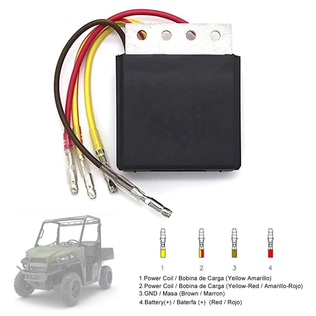 Voltage Regulator Rectifier Fit For Polaris Ranger 500 4x4 2001-2003 4-wires