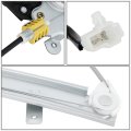 Factory Style Front Power Window Regulator With Motor Assembly Compatible Mitsubishi Mirage 93-96 Driver Left Side