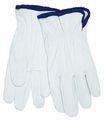 Mcr Safety 3601xl Premium Grain Goatskin Driver Gloves W Straight Thumb White Xl 1 Pair 1-pair 