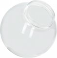 Kastlite 8 Clear Acrylic Lamp Post Globe Smooth Textured With 3 24 Screw Neck Manufactured In The Usa 