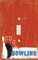 Bowling Star Decorative Switchplate Cover 