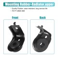 1pcs Upper Radiator Bracket With Rubber Cushion Bushing For Honda Civic 2006-2011 Fit 2009-2013 No 74171-sna-a00