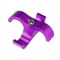 X Autohaux 4 Pcs An10 Car Hose Separator Clamp Aluminum Alloy Fuel Line Mounting Divider Fitting Adapter For Oil Gas Water