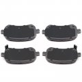 Automotive Replacement Brake Pads Rear Fit For Chrysler Town Country 2008-2012 For Dodge Grand Caravan Journey 2009 2010-2012