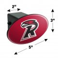 Ripon College Primary Logo Oval Tow Hitch Cover Trailer Plug Insert 2