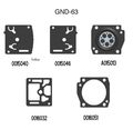 Zama Gasketdiaphragm Kit Gnd-63 