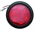 Uriah Products Ul417101 4 Round Sealed Red Led Flush Mount Signal Light 