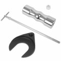 Ransoto Inner Cv Axle Removal Tool Kit 48mm Joint Fork Adapter 5 8 -18 Slide Hammer With Nut For 1989 Mercury Sable Ford Taurus 