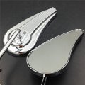 Smt-mirrors Compatible With Sportster Fxe Low Rider Fxsb Fxwg Chromed Custom Aluminum B075vlsfz3