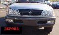 312 Motoring Fits 1998-2007 Lexus Lx470 Chrome Grill Grille Kit 1999 2000 2001 2002 2003 2004 2005 2006 98 99 00 01 02 03 04 05