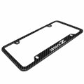 Ipick Image For 350z Real Black Carbon Fiber 50 States License Plate Frame Nissan