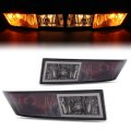 Hecasa Fog Lights For 2007-2013 Cadillac Escalade Esv Ext 2014 Replacement Gm2592163 Gm2593163 Bumper Lamps Halogen Smoke Lens 