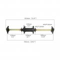 Tdpro 810mm 32 Rear Axle Kit Wheels Hub 4 Stud For Go Kart Atv Quad Buggy Gy6 125cc 150cc