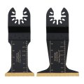 30pcs Titanium Oscillating Multitool Blades Metal Cutting Set Universal Saw Multi-purpose Blade Includes Standard And Extended