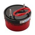 Baomain Industrial Signal Round Red Warning Light Strobe Lamp Led-3071 Dc 12v 3w