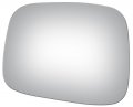 Flat Driver Left Side Replacement Mirror Glass For 1998-2004 Isuzu Rodeo 