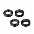 Cococina 4pcs Set Mountain Bmx Bike Bicycle Titanium Concave And Convex Washer Spacer For Disc Brake Caliper Group Mounting 
