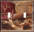 Snazzyswitch Hunting Decorative Light Switch Cover Double Toggle Wall Plate 