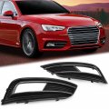 G-plus Fog Light Grille Cover Left Right Compatible With 2013-2016 Audi A4 Quattro 2 0l 8k0807681k 8k0807682k