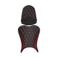 Tcmt Driver Passenger Seat Fit For Suzuki Gsxr600 Gsxr750 2006-2007 06 07 Black Red