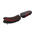 Tcmt Driver Passenger Seat Fit For Suzuki Gsxr600 Gsxr750 2006-2007 06 07 Black Red
