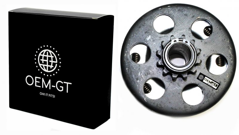 Centrifugal Clutch For Predator Engine 212cc Hf Go Kart 3 4 In Bore 12 Tooth 35 Chain