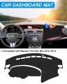 Cartist Dash Cover Custom Fit For Mazda 3 Sedan Hatchback Mazdaspeed3 2010-2013 Accessories Dashboard Mat Non-slip Pad Carpet