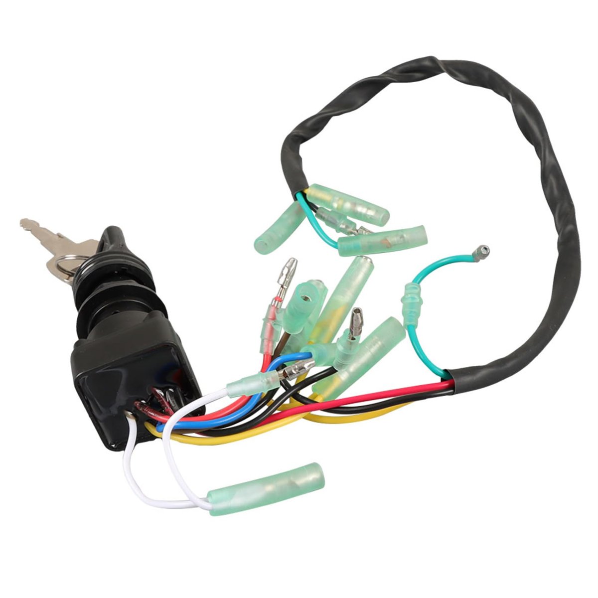 703-82510-43-00 Ignition Main Key Switch Set Replacement For Outboard Motor Control